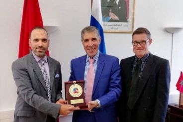 توشيح سفير المغرب بفنلندا بوسام "الأسد الفنلندي"